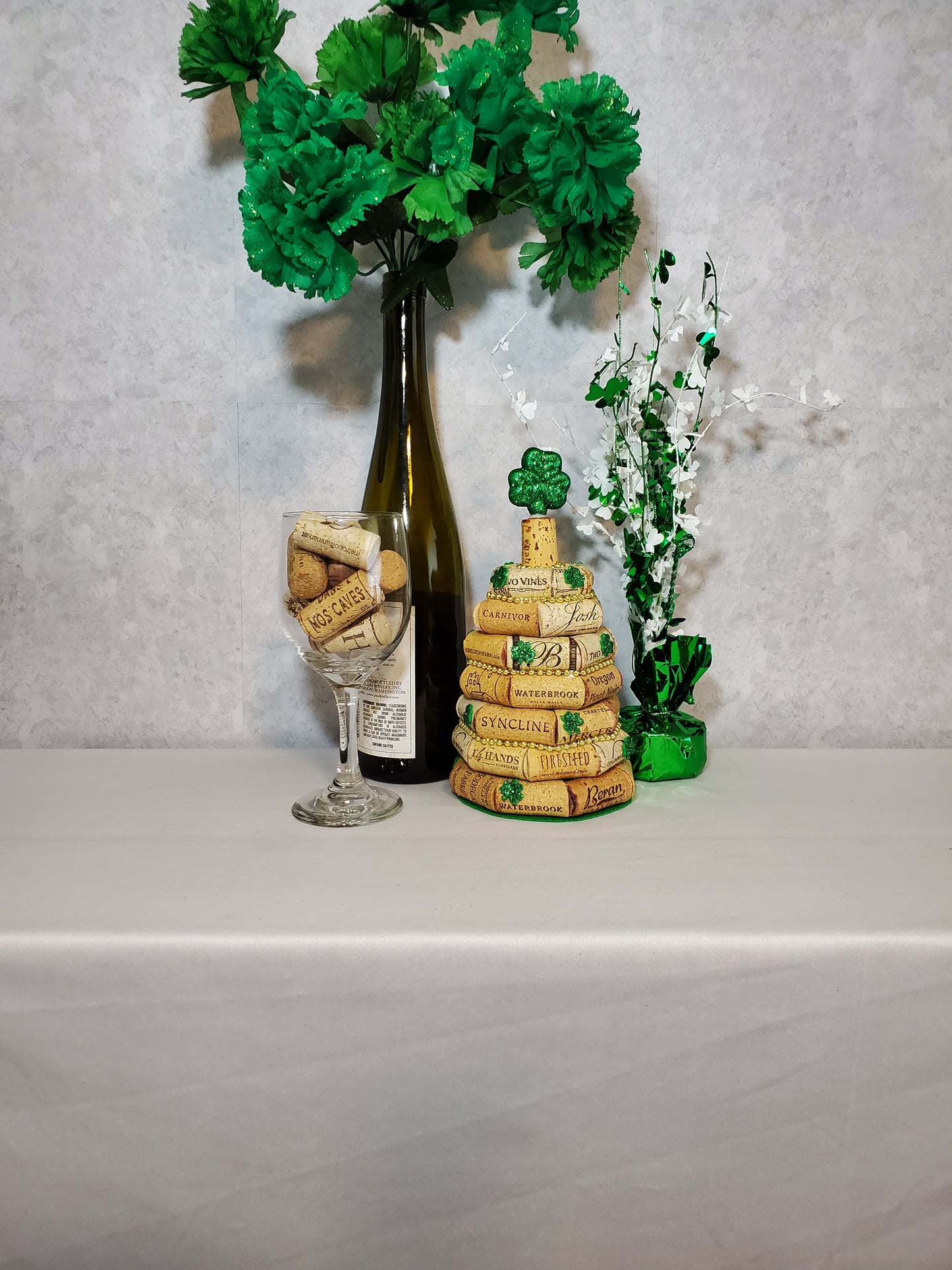 St Patrick's Day Cork Tree